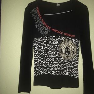 Versace Long Sleeve Top